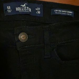 Hollister black jeans